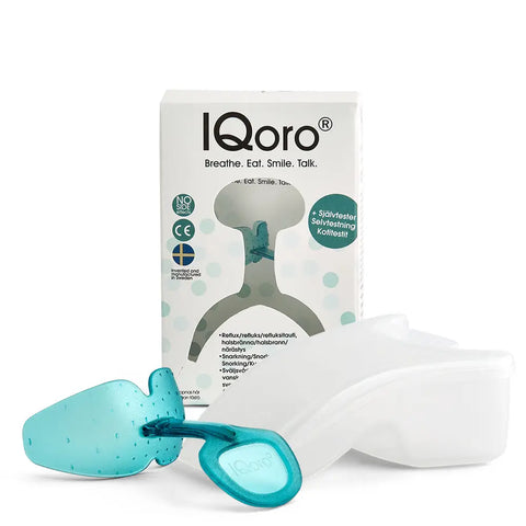 IQoro - Behandla halsbränna, snarkningar och sväljsvårigheter