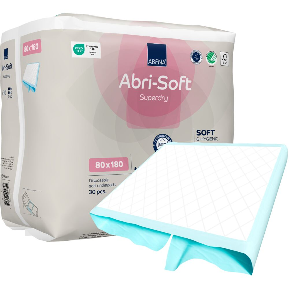 Abena Abri-Soft Engångsunderlägg 80x180 cm