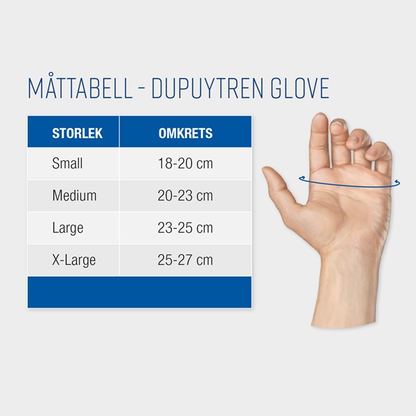 Dupuytren Glove Dorsal Fingerortos