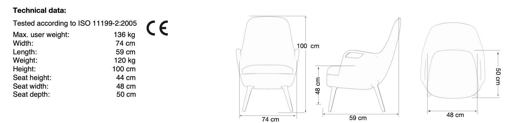 Fåtölj, TrustCare Let´s sit up FÖRHANDSBOKA!