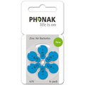 Phonak hörapparatsbatterier - + 675 (blå) - Hörapparat