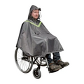 Regnponcho för rullstolsburna/rollator mm - Stor