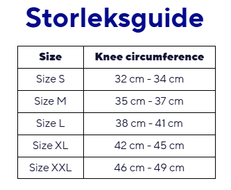 Novelastic knästöd